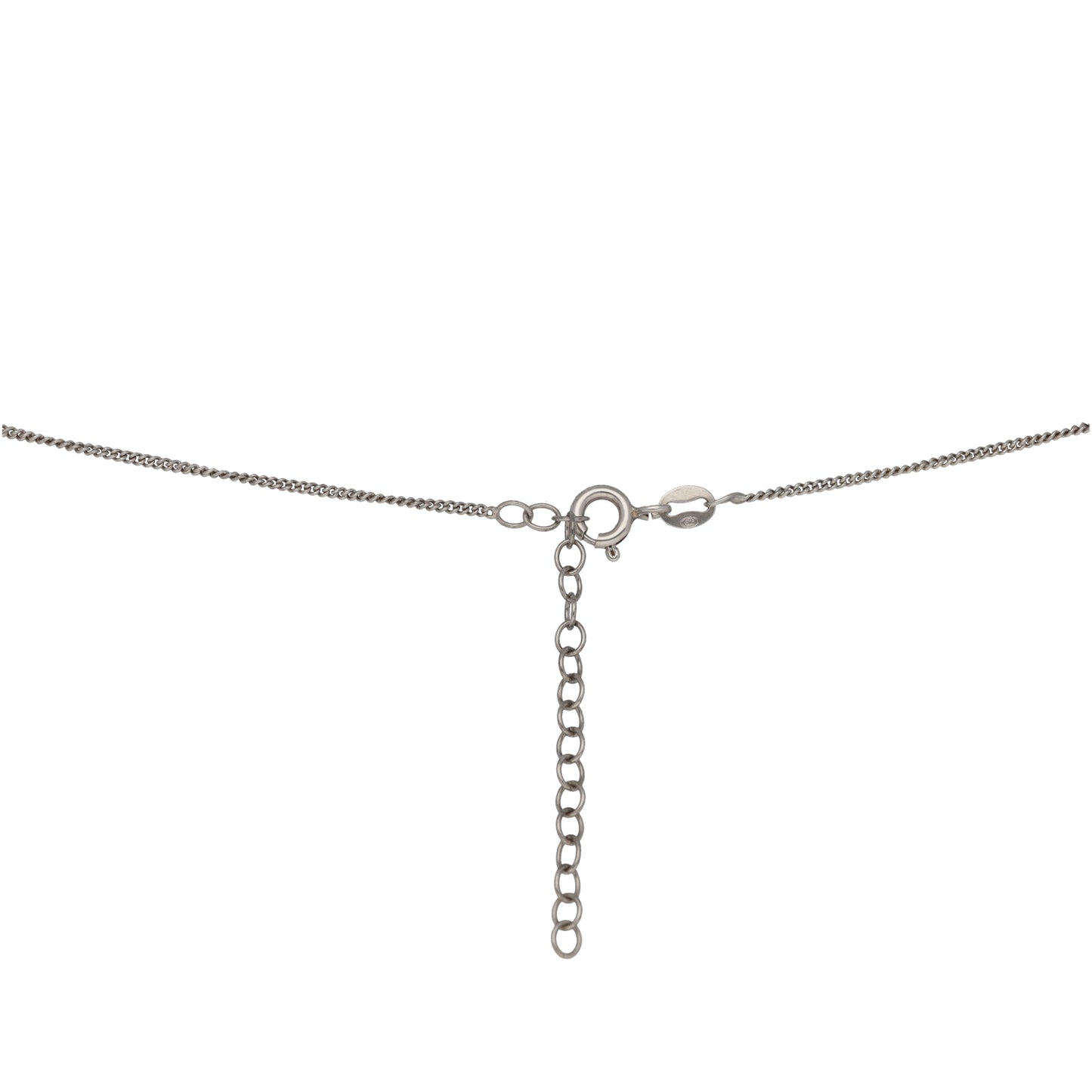 Sterling Silver Ingot Pendant With Chain