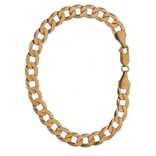 9ct Gold Curb Bracelet