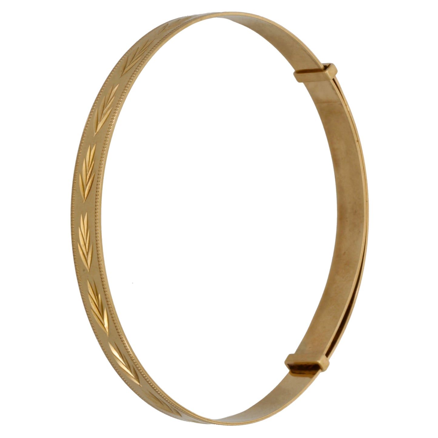 9ct Gold Expanding Bangle