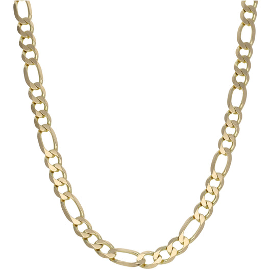 9ct Gold Figaro Chain 16"
