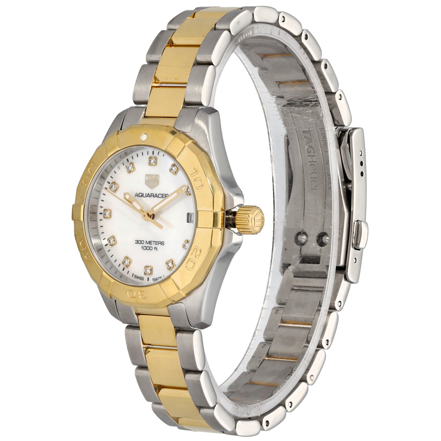 Tag Heuer Aquaracer WBD1322 32mm Bi-Colour Watch