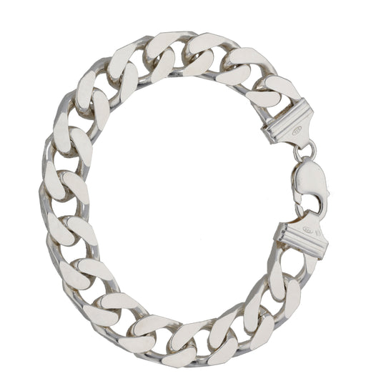 Sterling Silver Curb Bracelet