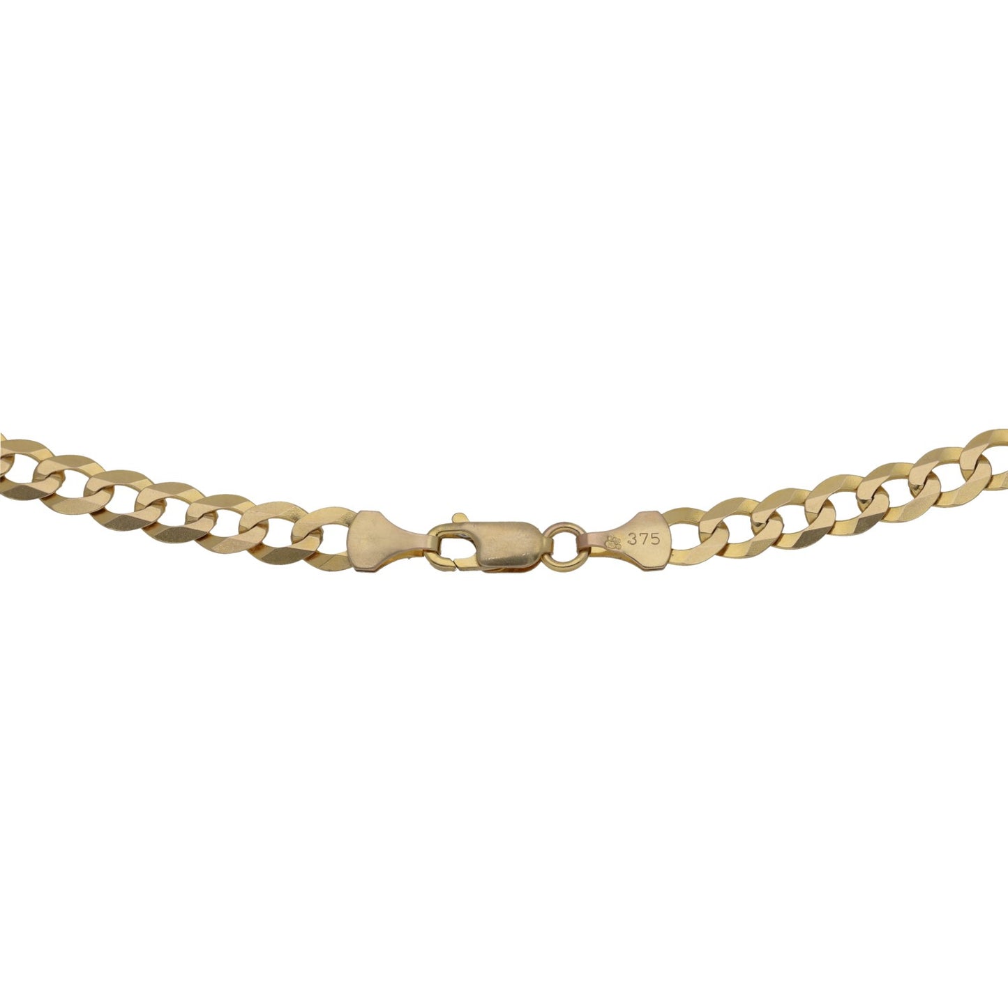 9ct Gold Curb Chain 24"