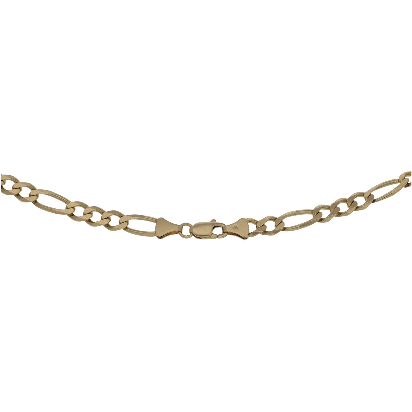 9ct Gold Figaro Chain 20"