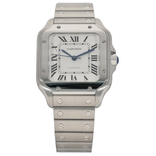 Cartier Santos WSSA0029 35mm Stainless Steel Watch