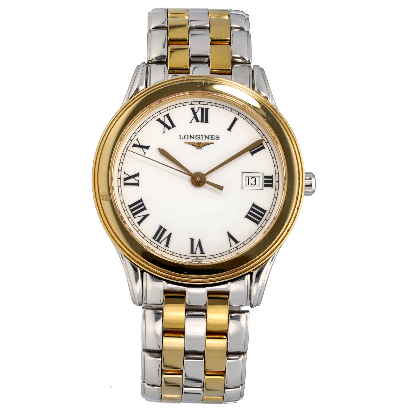 Longines Flagship L4.716.3 35mm Bi-Colour Watch