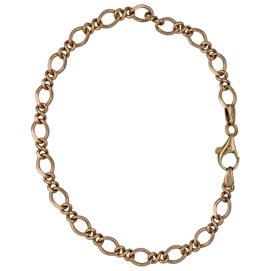 9ct Rose Gold Fancy Bracelet