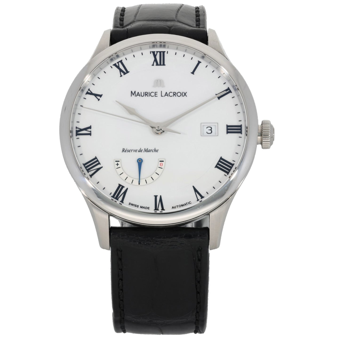 Maurice Lacroix Masterpiece Réserve de Marche MP6807 38mm Stainless Steel Watch