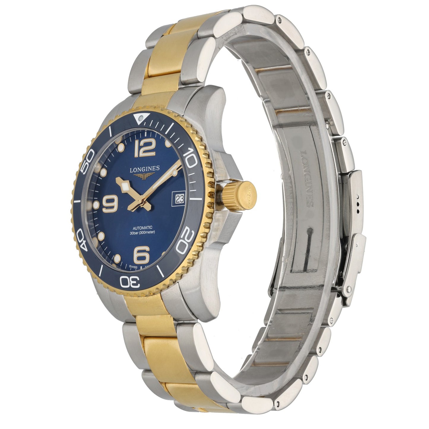 Longines Hydro Conquest L3.781.3 42mm Bi-Colour Watch