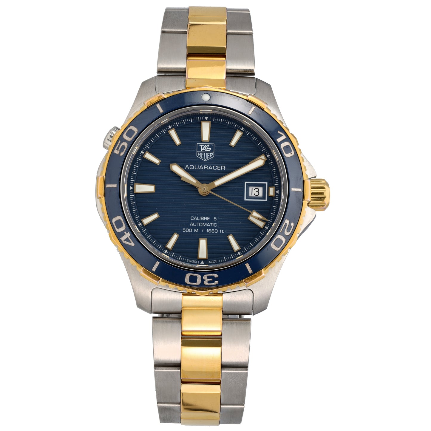 Tag Heuer Aquaracer WAK2120-0 41mm Bi-Colour Watch