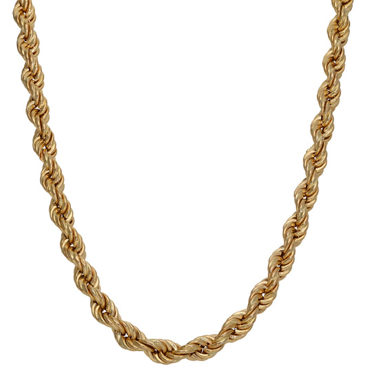 9ct Gold Rope Chain 20"