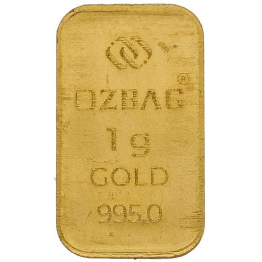 24ct 1g Gold Bar