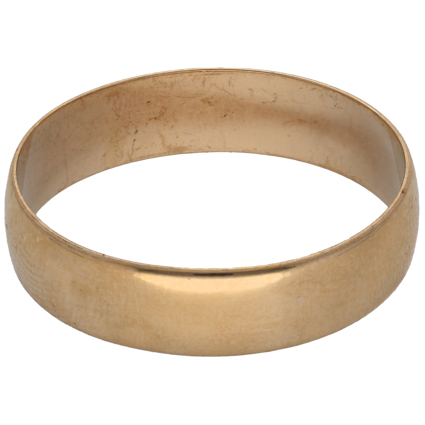 9ct Gold Plain Wedding Ring Size V