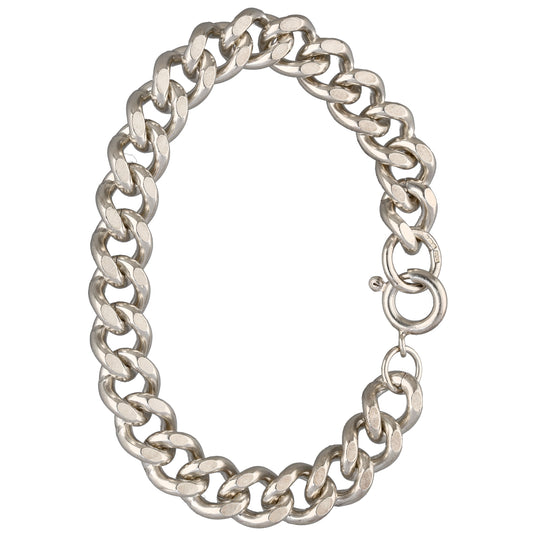 Sterling Silver Curb Bracelet