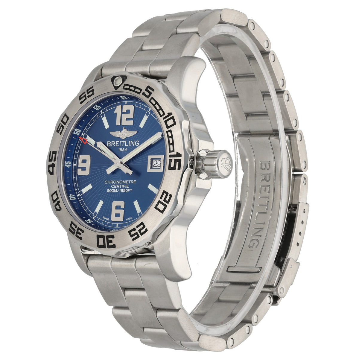 Breitling Colt A74387 44mm Stainless Steel Watch