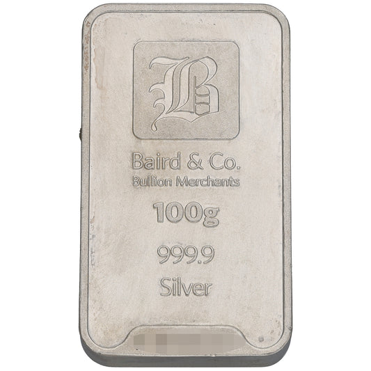 Fine Silver 100g Bar