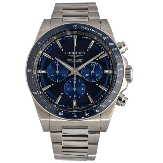 Longines Conquest L3.835.4 42mm Stainless Steel Watch