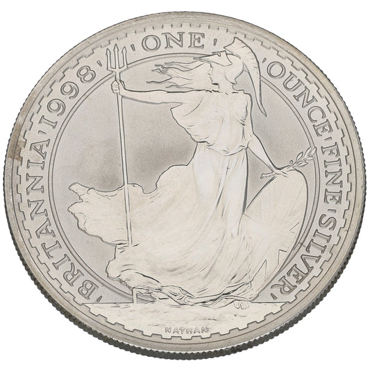 Fine Silver Queen Elizabeth II 1 OZ Britannia Coin 2022