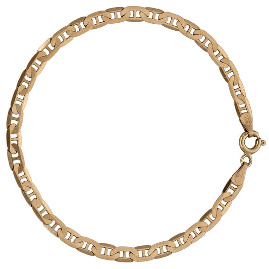 9ct Gold Anchor Bracelet