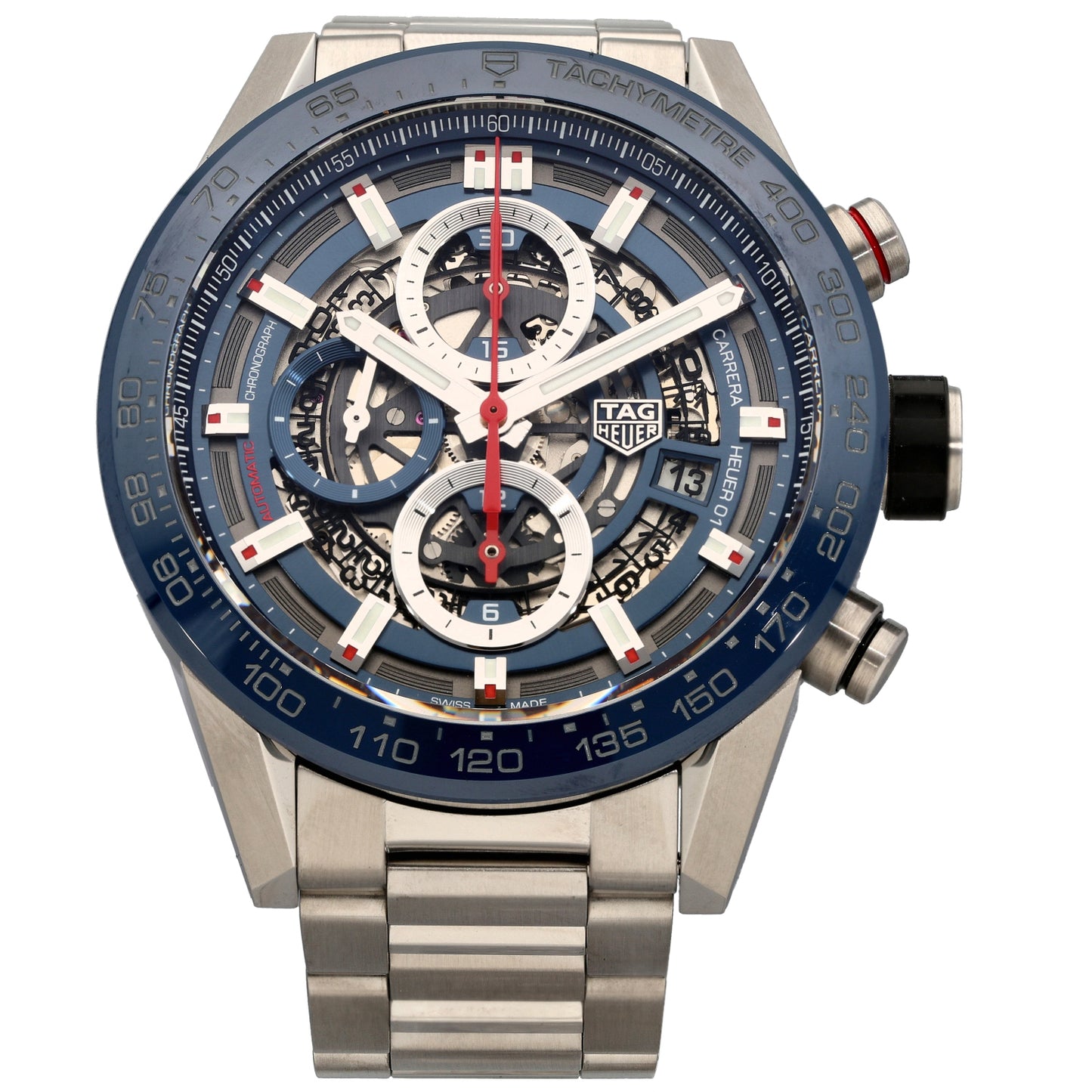 Tag Heuer Carrera CAR201T-0 43mm Stainless Steel Watch