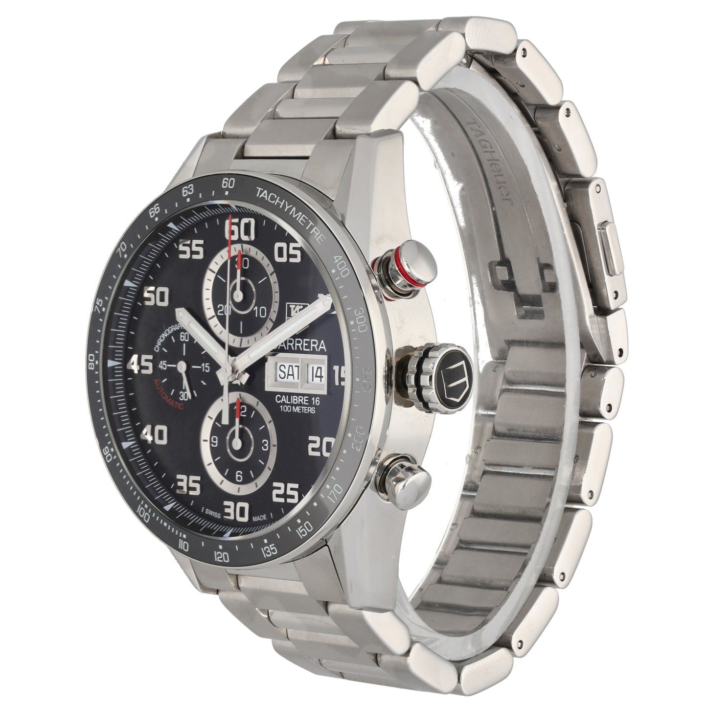 Tag Heuer Carrera CV2A1R 43mm Stainless Steel Watch