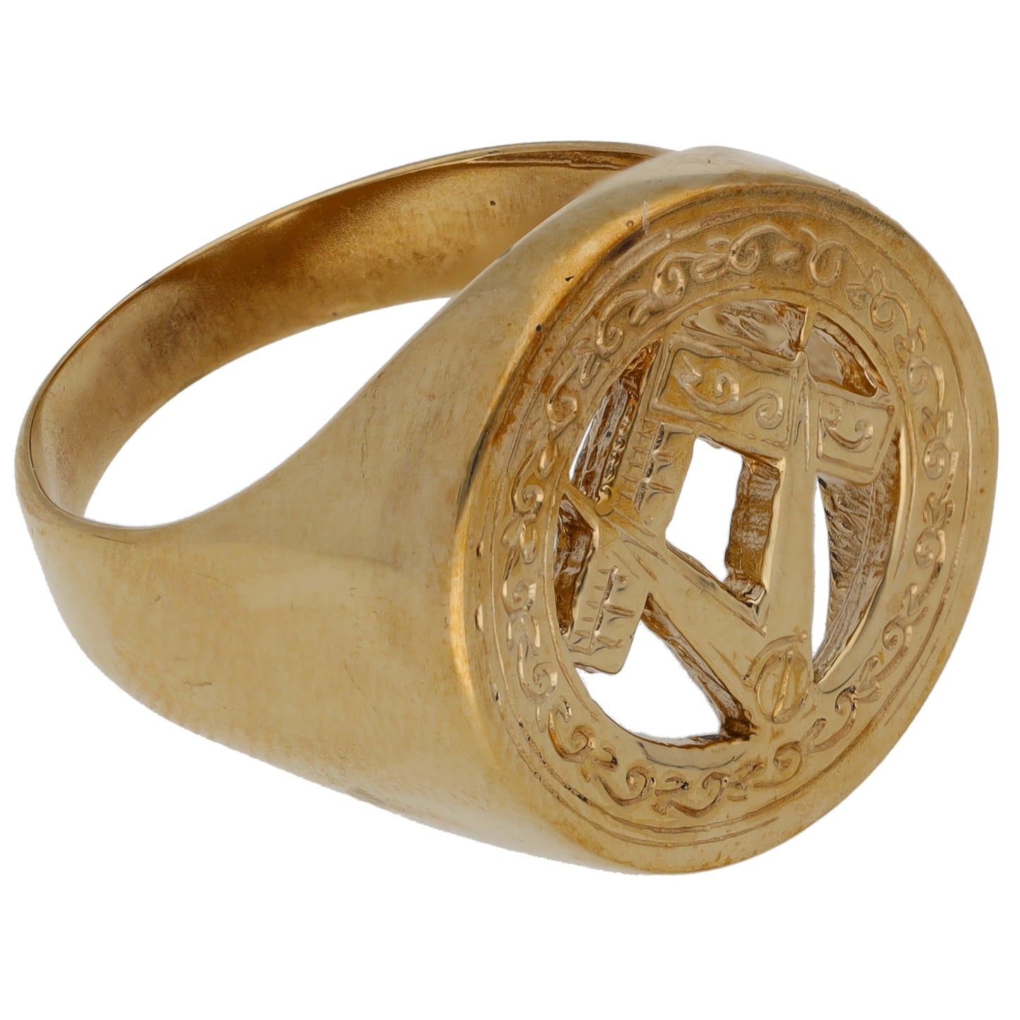 9ct Gold Alternative Ring Size V