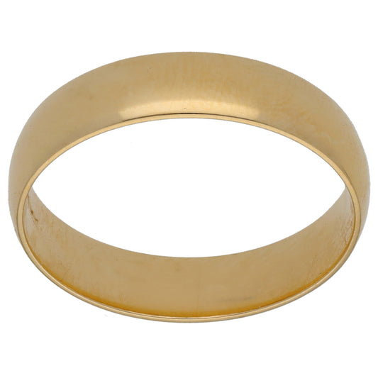 9ct Gold Wedding Ring Size V