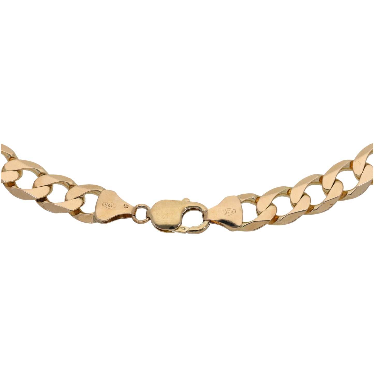 9ct Gold Curb Chain 24"