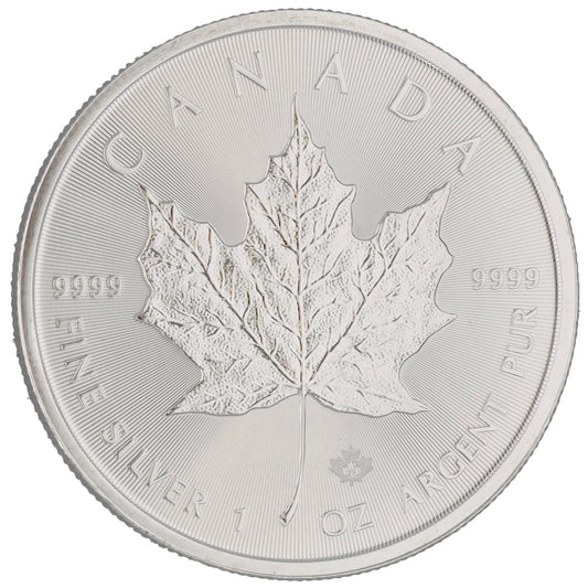 New Fine Silver Canadian Maple Leaf 1 Oz Coin - Various Years