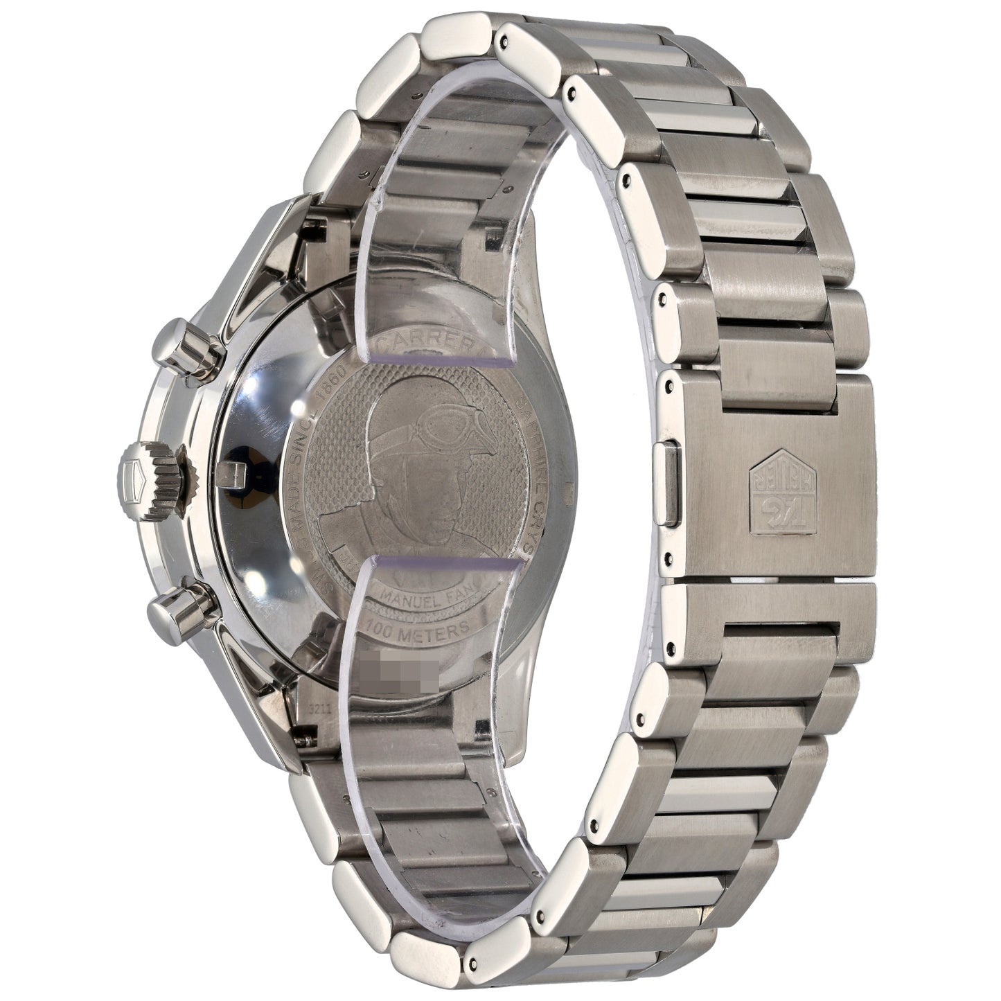 Tag Heuer Carrera CV201AJ-0 41mm Stainless Steel Watch
