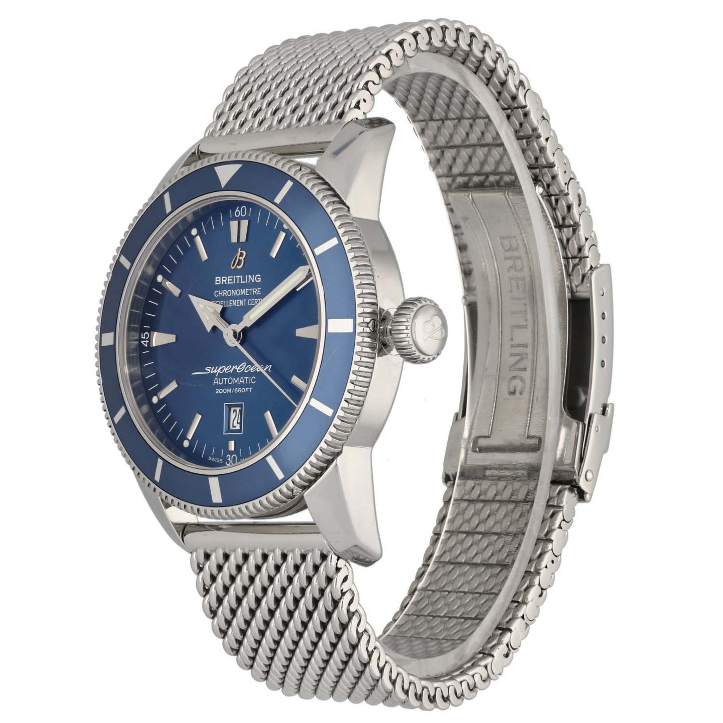 Breitling Superocean A17320 46mm Stainless Steel Watch