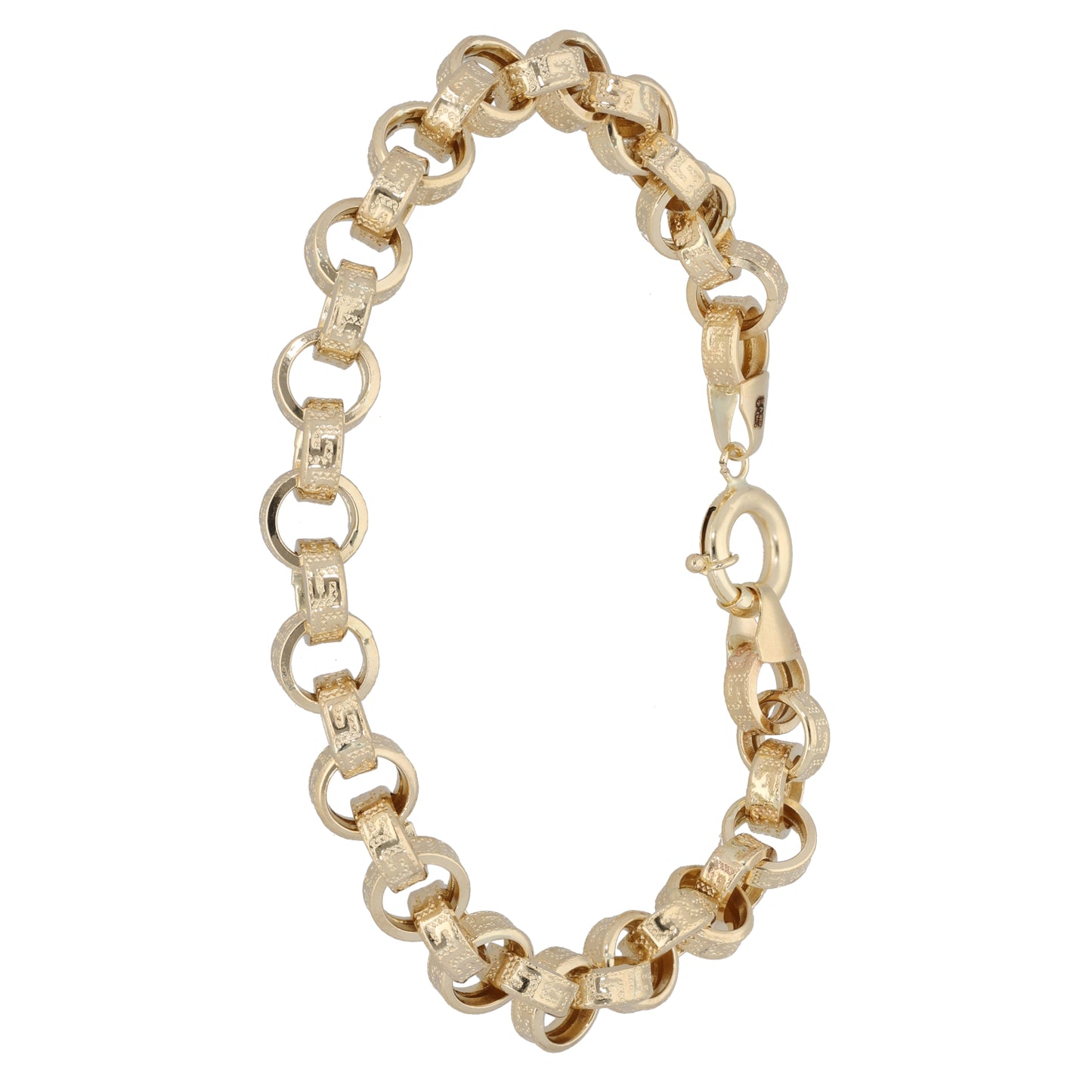 New 14ct Gold Belcher Bracelet