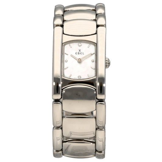 Ebel Beluga E 9057A21 19mm Stainless Steel Watch