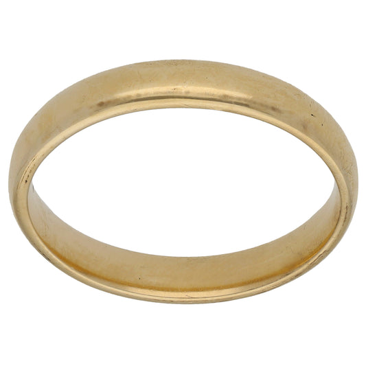 9ct Gold Plain Wedding Ring Size Z