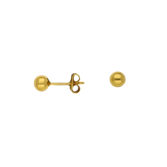 18ct Gold Stud Earrings