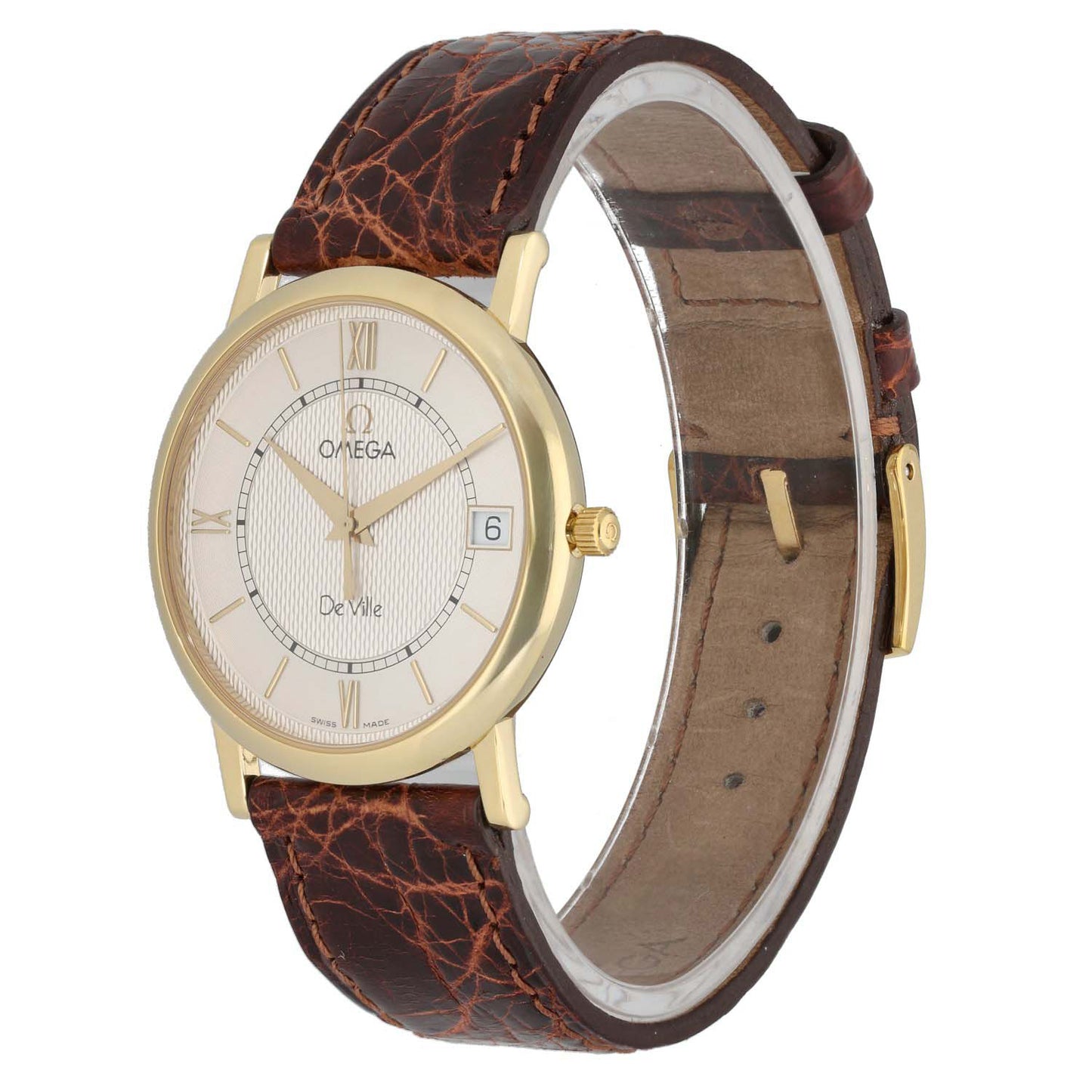 Omega De Ville Prestige 7320.34.12 33mm Gold Watch