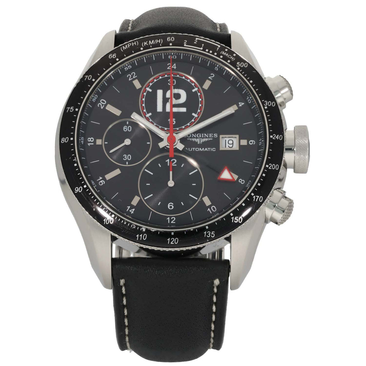 Longines GrandeVitesse Chronograph L3.637.4 44mm Stainless Steel Watch