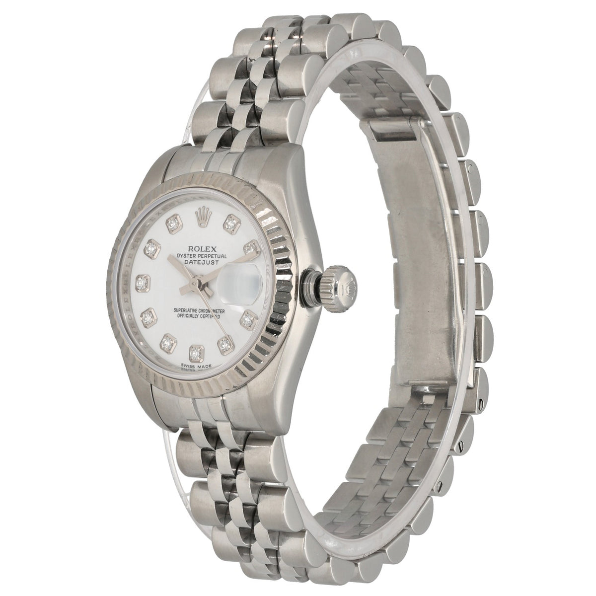 Rolex Lady Datejust 179174 26mm Stainless Steel Watch
