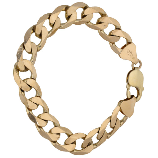 9ct Gold Curb Bracelet