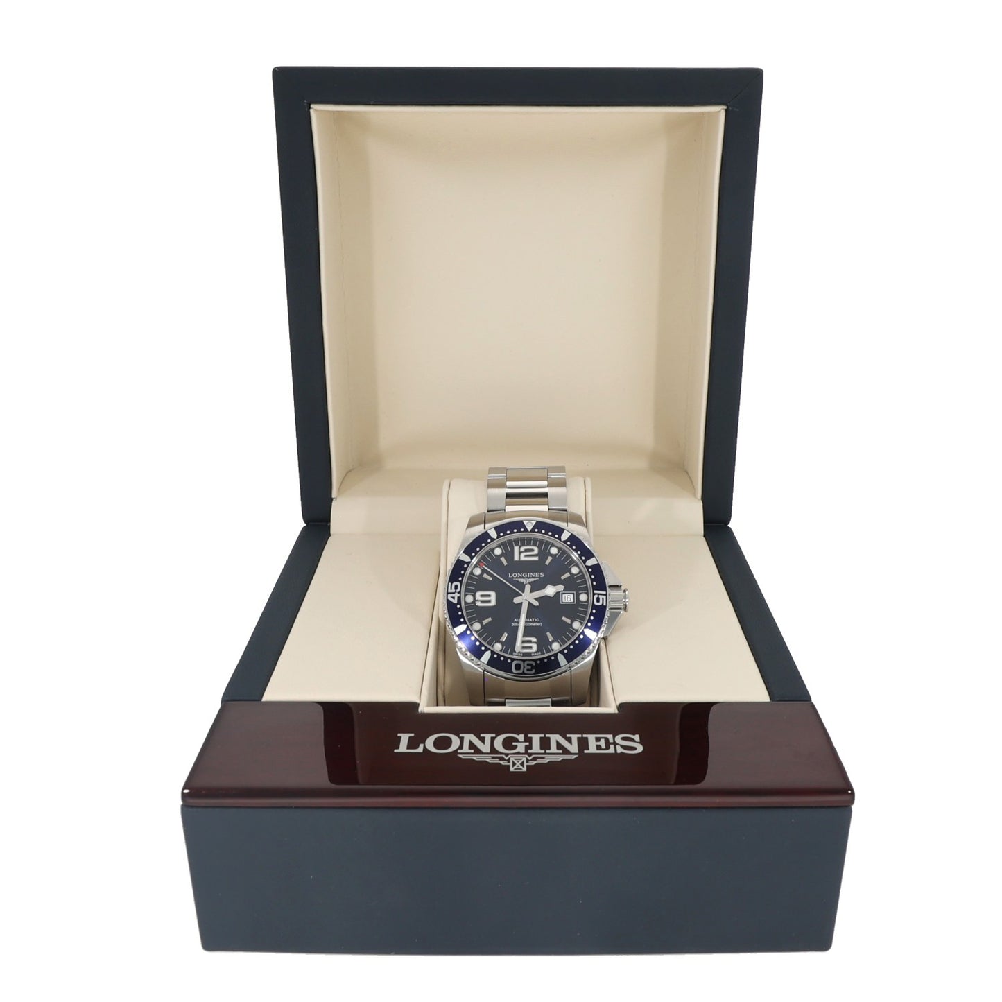 Longines Hydro Conquest L3.742.4 41mm Stainless Steel Watch