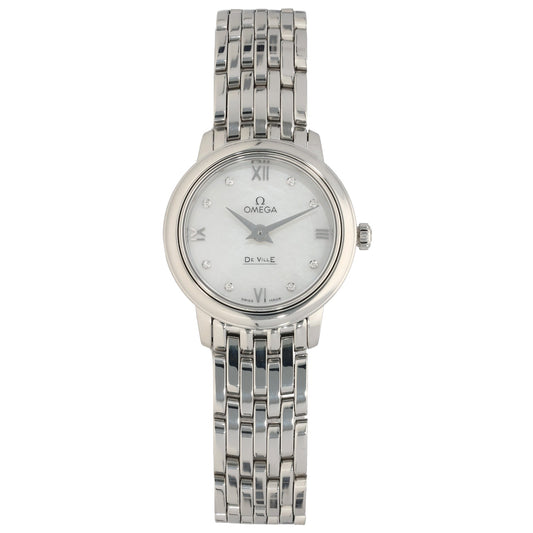 Omega De Ville Prestige 424.10.24.60.55.001 24.4mm Stainless Steel Watch