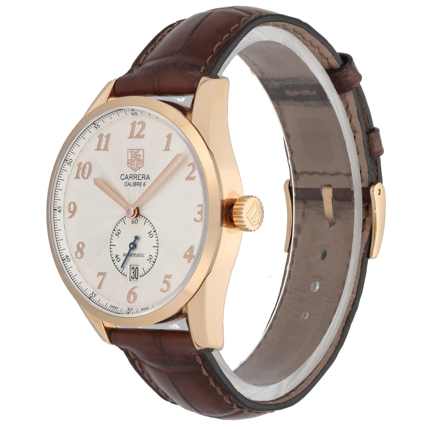 Tag Heuer Carrera WAS2140 39mm Gold Watch