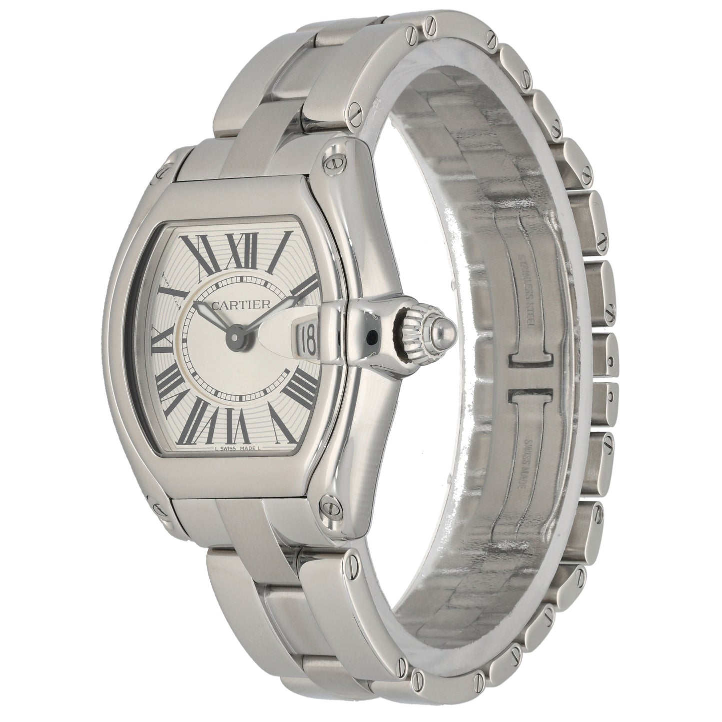 Cartier Roadster W62016V3 32mm Stainless Steel Watch