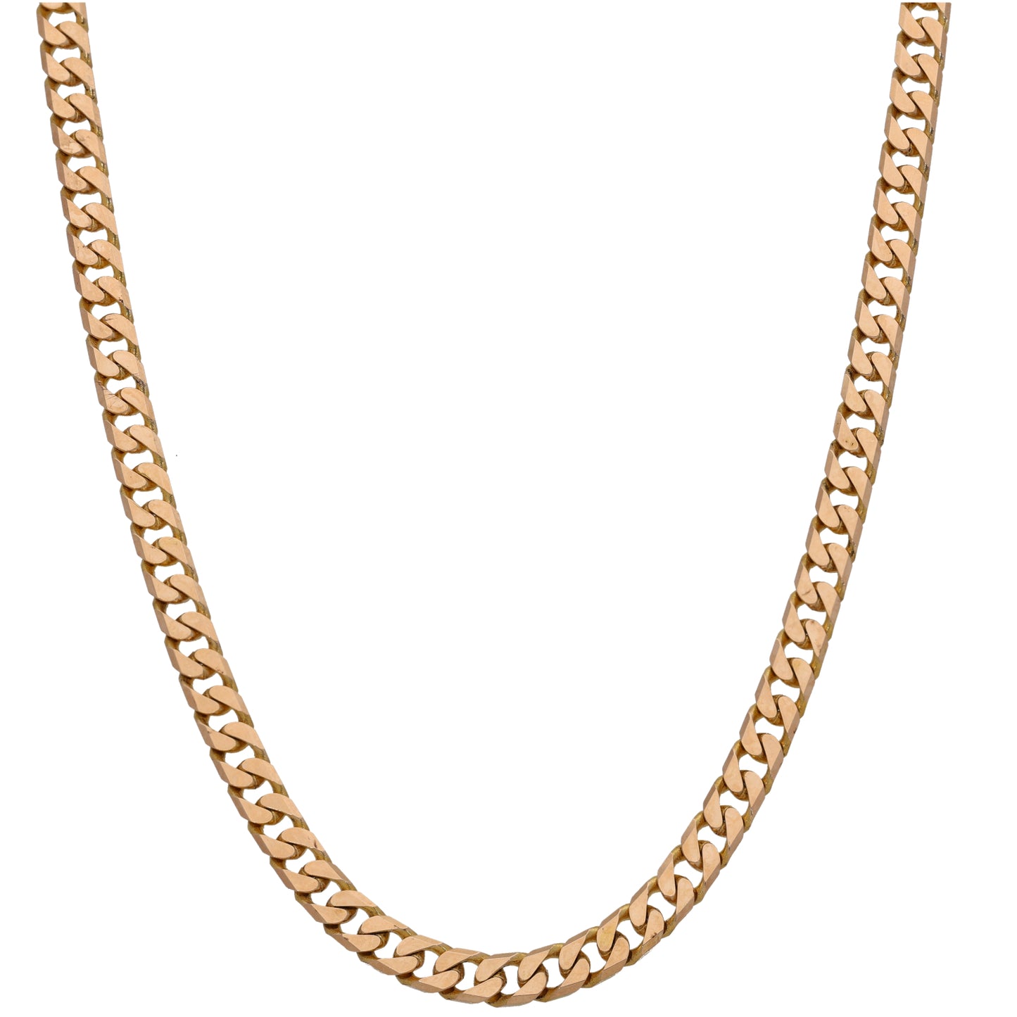 9ct Gold Curb Chain 20"