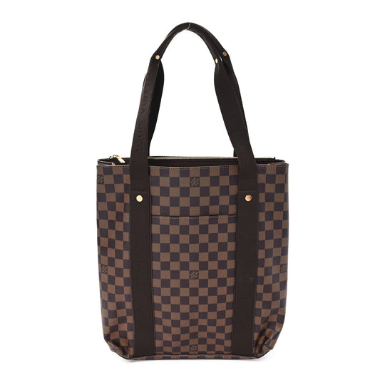 Louis Vuitton Cabas Beaubourg Damier Ebene Coated Canvas Bag - Brown