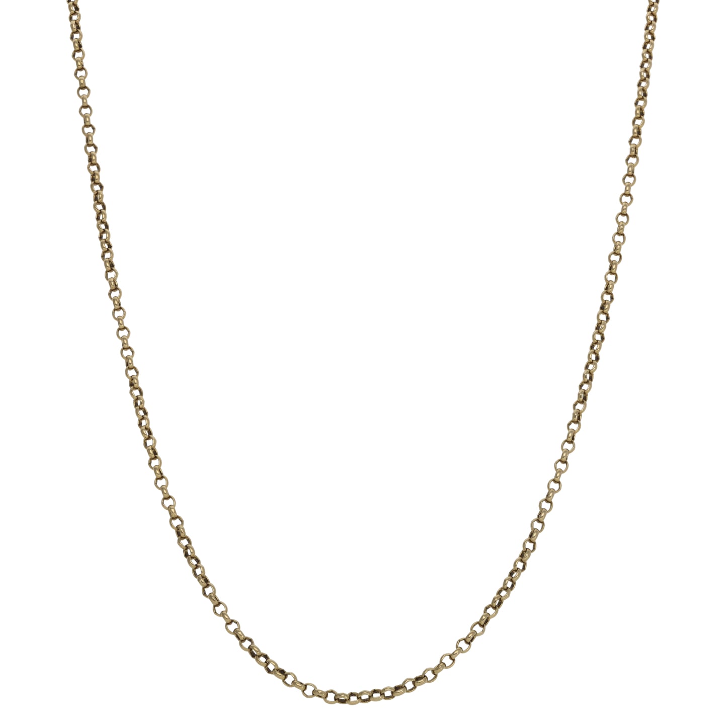 9ct Gold Belcher Chain 20"