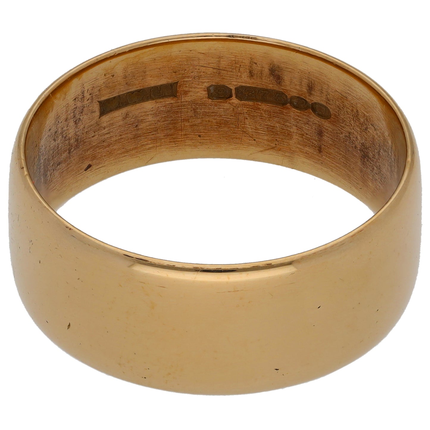 18ct Gold Plain Wedding Ring Size Y