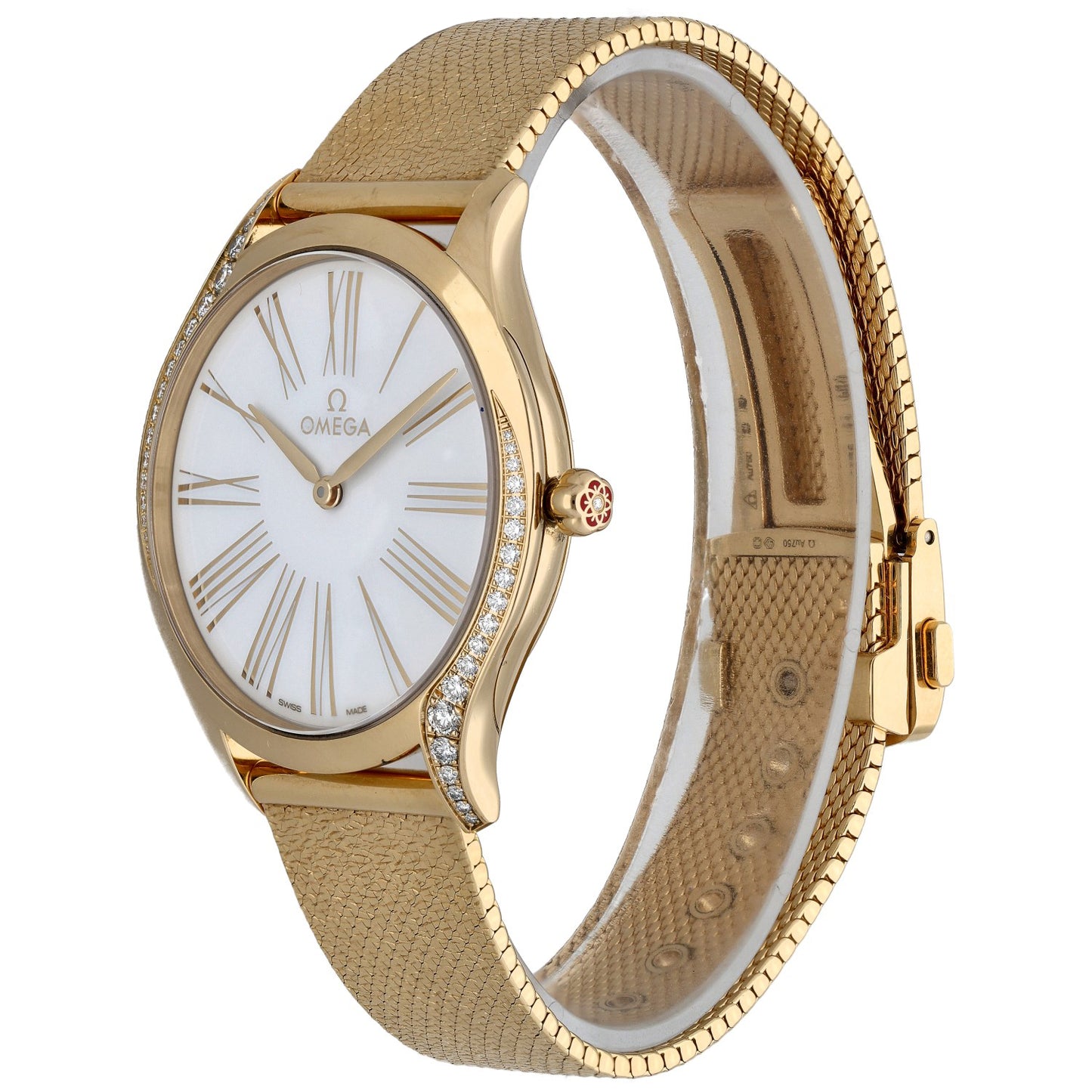 Omega De Ville Trésor 428.55.36.60.04.001 36mm Gold Watch