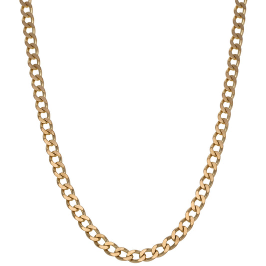 9ct Gold Curb Chain 20"