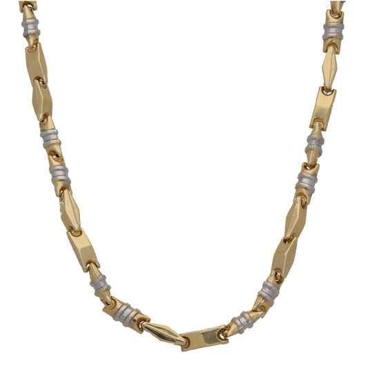 14ct Bicolour Gold Other Chain 24"